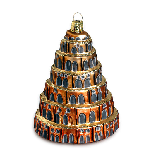 Christmas Bauble Tower of Babel