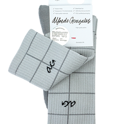 Sok Depot Grid Grijs M