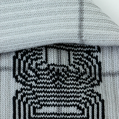 Sok Depot Grid Grijs M