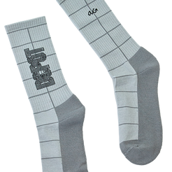 Sok Depot Grid Grijs M