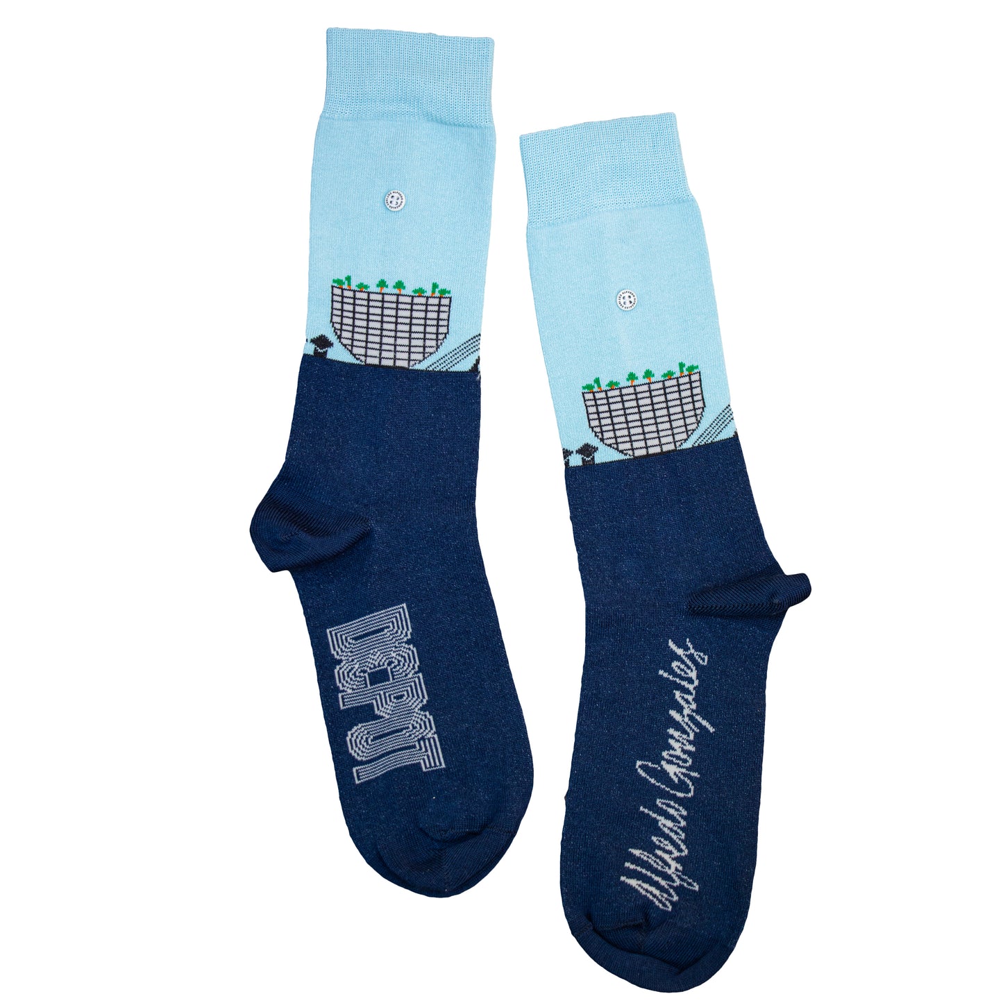 Depot x AG Skyline Blue Socks Kids